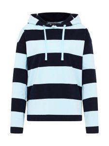 ELBSAND Bluza "Eydis" w kolorze błękitno-granatowym rozmiar: L. Niebieskie bluzy ELBSAND, l, bez wzorów, z kapturem. Za 156,60 zł.