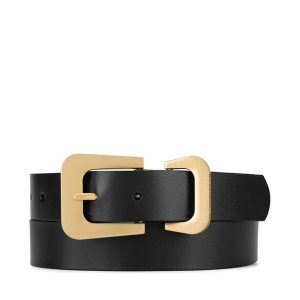 Pasek Damski GINO ROSSI. Czarne paski Gino Rossi, bez wzorów. Za 129,99 zł.