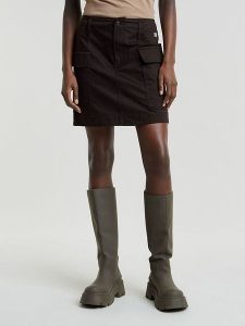 G-Star Spódnica w kolorze czarnym rozmiar: W25. Czarne spódnice G-Star, bez wzorów, retro, mini. Za 161,73 zł.