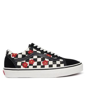 Tenisówki Vans. Czarne trampki Vans, bez wzorów, bez zapięcia. Za 399,99 zł.