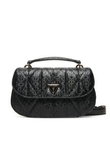 Guess Torebka Aldina HWGG96 63200 Czarny. Czarne torebki klasyczne Guess, z aplikacjami, ze skóry, bez dodatków. Za 329,99 zł.