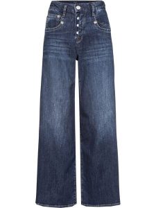 Herrlicher Dżinsy "Shyra" - Comfort fit - w kolorze granatowym rozmiar: W27. Niebieskie jeansy Herrlicher, bez wzorów, z podwyższonym stanem. Za 228,38 zł.