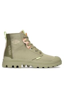 Palladium Trapery Pampahi Urbanlayer 94668-230-M Zielony. Zielone buty zimowe Palladium, z materiału, bez obcasa, bez zapięcia. Za 399,99 zł.