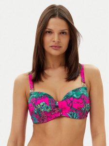 Chantelle Góra od bikini Sauvage C17UN5 Różowy. Czerwone bikini Chantelle, bez wzorów, z syntetyku. Za 369,99 zł.