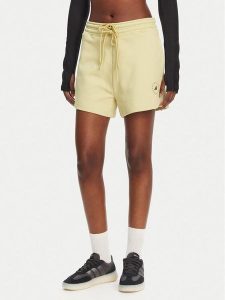 Adidas by Stella McCartney Szorty sportowe True Casuals JI5059 Żółty Loose Fit. Żółte spodenki sportowe adidas by Stella McCartney, s, bez wzorów, z bawełny. Za 289,99 zł.