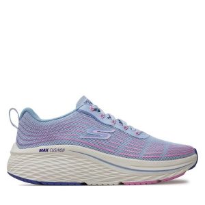 Buty do biegania Skechers. Niebieskie buty sportowe Skechers, bez wzorów, bez zapięcia, do biegania. Za 309,99 zł.