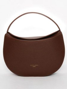 Victor & Hugo Paris Skórzana torebka "Alexa" w kolorze brązowym - 30 x 19 x 7,5 cm rozmiar: onesize. Brązowe torebki klasyczne Victor & Hugo Paris, bez wzorów, z materiału, przez ramię, bez dodatków. Za 351,45 zł.