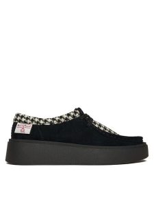 Clarks Półbuty Torview W 26184945 Czarny. Czarne półbuty Clarks, bez wzorów, ze skóry, bez obcasa, na płaskiej podeszwie, bez zapięcia. Za 419,99 zł.