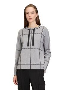 Betty Barclay Sweter w kolorze szarym rozmiar: 42. Szare swetry oversize Betty Barclay, bez wzorów, ze splotem, bez ramiączek. Za 130,99 zł.