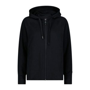 Bluza damska z kapturem CMP. Czarne bluzy CMP, bez wzorów, z polaru, z kapturem. Za 270,00 zł.