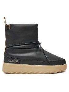 Napapijri Śniegowce Jade NP0A4IKH Czarny. Czarne buty zimowe Napapijri, z materiału, bez obcasa, bez zapięcia. Za 379,99 zł.