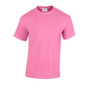 Ciężka Bawełniana Koszulka Unisex Dla Dorosłych. Fioletowe bluzki GILDAN, s, bez wzorów, z bawełny, sportowe, bez kołnierzyka, bez ramiączek. Za 30,99 zł.