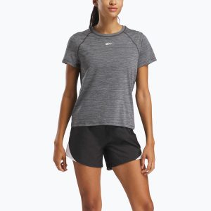 Koszulka Reebok Id Train Tee. Czarne bluzki REEBOK FITNESS, bez wzorów, sportowe, bez kołnierzyka, bez ramiączek. Za 79,99 zł.