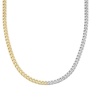 Glanzstücke München Naszyjnik z Srebra Sterling w bicolor Naszyjniki 1 ct Damski. Szare naszyjniki Glanzstücke München, srebrne. Za 560,99 zł.