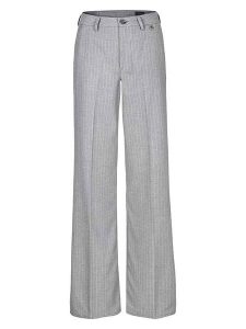 Herrlicher Spodnie "Lovely" w kolorze jasnoszarym rozmiar: W29. Szare spodnie z wysokim stanem Herrlicher, bez wzorów, z materiału, z podwyższonym stanem. Za 208,99 zł.