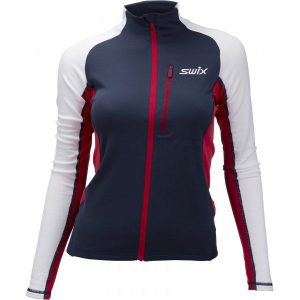 Swix Bluza Damska Dynamic Niebieski/Biały L. Bluzy marki Swix. W wyprzedaży za 259,00 zł.