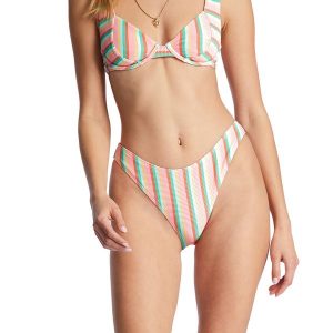 Dół od stroju kąpielowego Billabong Island Glow Tanlines Hike. Bikini Billabong, bez wzorów. Za 109,99 zł.