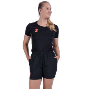 Szorty damskie Gray-Nicolls Velocity. Czarne szorty GRAY-NICOLLS, bez wzorów. Za 252,00 zł.