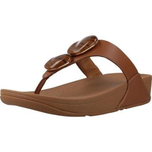 Sandały FITFLOP LULU MARBLED STONE Brązowy. Brązowe buty trekkingowe FIT FLOP, z syntetyku, bez zapięcia. Za 454,99 zł.