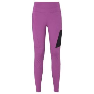 Damskie legginsy VAUDE Scopi II. Czerwone legginsy Vaude, bez wzorów, z elastanu. Za 252,99 zł.