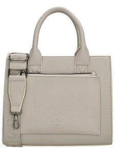 Charm Torebka w kolorze szarobrązowym - 26 x 21 x 13 cm rozmiar: onesize. Brązowe torebki klasyczne Charm, bez wzorów, z materiału, przez ramię, bez dodatków. Za 120,45 zł.