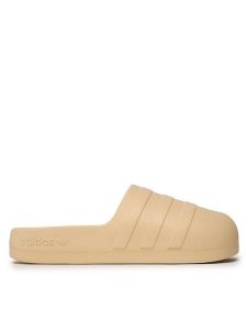 Adidas Klapki adifom adilette Slides GZ2632 Beżowy. Brązowe kalosze ADIDAS, bez wzorów, z syntetyku. Za 209,99 zł.