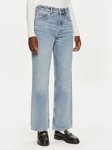 Hugo Jeansy 937_8 50519527 Niebieski Straight Fit. Niebieskie jeansy Hugo, bez wzorów, z bawełny. Za 339,99 zł.
