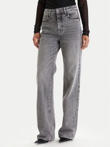 Patrizia Pepe Jeansy 8P0487/D1WZN-S757 Szary Regular Fit. Szare jeansy Patrizia Pepe, bez wzorów, z bawełny. Za 689,99 zł.