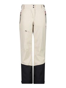 CMP Spodnie narciarskie w kolorze beżowo-czarnym rozmiar: 42. Brązowe spodnie sportowe CMP, bez wzorów, narciarskie. Za 408,45 zł.