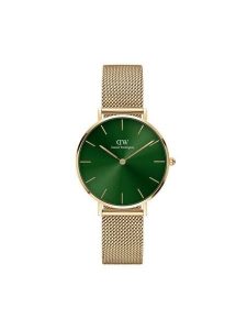 Daniel Wellington Zegarek Petite DW00100480 Złoty. Żółte, analogowe zegarki Daniel Wellington. Za 529,99 zł.