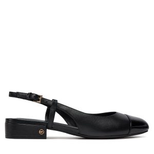 Sandały MICHAEL Michael Kors. Czarne sandały MICHAEL Michael Kors, bez wzorów, bez obcasa, na płaskiej podeszwie, bez zapięcia. Za 429,99 zł.