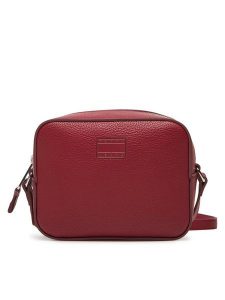 Tommy Jeans Torebka Tjw Must Camera Bag AW0AW17543 Czerwony. Czerwone listonoszki Tommy Jeans, bez wzorów, z jeansu, bez dodatków. Za 209,99 zł.