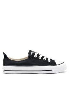 Converse Trampki Ct Shoreline Slip 537081C Czarny. Czarne trampki Converse, bez wzorów, z materiału, bez zapięcia. Za 239,99 zł.
