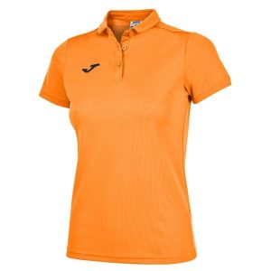 Koszulka polo do tenisa damska Joma Hobby. Brązowe bluzki JOMA, xs, bez wzorów, sportowe, bez kołnierzyka, bez ramiączek. W wyprzedaży za 107,40 zł.