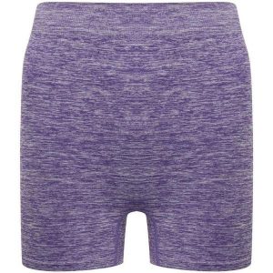 Bezszwowe Spodenki Damskie. Fioletowe szorty TOMBO, bez wzorów, sportowe. Za 76,99 zł.
