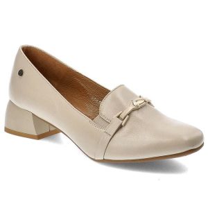 Beżowe Czółenka Maciejka Damskie Eleganckie Obuwie. Brązowe czółenka Maciejka, bez wzorów, z dzianiny, bez obcasa, na obcasie, bez zapięcia. Za 356,99 zł.
