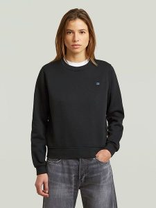 G-Star Bluza w kolorze czarnym rozmiar: S. Czarne bluzy G-Star, s, bez wzorów, z bawełny, bez kaptura. Za 199,49 zł.