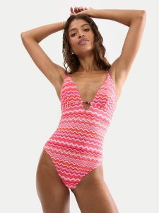 Triumph Strój kąpielowy Mix & Match Summer OP 10226506 Pomarańczowy. Brązowe stroje jednoczęściowe Triumph, bez wzorów, z syntetyku. Za 249,99 zł.