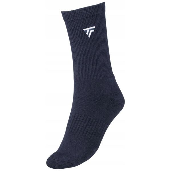 Skarpety tenisowe dla dorosłych 3pak Tecnifibre High Cut Classic Socks 3P. Niebieskie skarpetki TECNIFIBRE, bez wzorów. Za 89,00 zł.