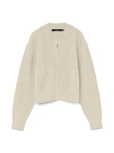 Vero Moda Kardigan w kolorze beżowym rozmiar: M. Brązowe kardigany Vero Moda, z wełny. Za 149,31 zł.