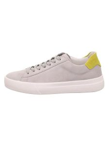 Legero Skórzane sneakersy "Mondo" w kolorze szaro-żółtym rozmiar: 44. Szare trampki Legero, bez wzorów, bez zapięcia. Za 247,25 zł.