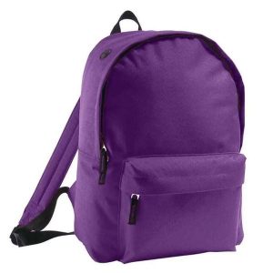 Plecak Rider Plain. Fioletowe plecaki SOL'S. Za 46,99 zł.