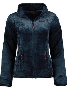 Geographical Norway Bluza polarowa "Univers Malabar" w kolorze granatowym rozmiar: XL. Niebieskie bluzy Geographical Norway, xl, bez wzorów, z polaru, bez kaptura. Za 152,98 zł.