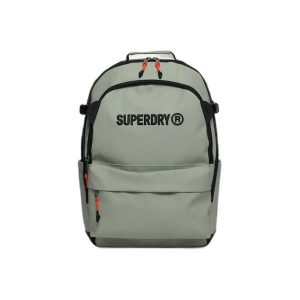 Plecak roboczy dla kobiet z plandeki Superdry. Zielone plecaki Superdry. Za 449,25 zł.