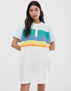 WRANGLER POLO DRESS DAMSKA SUKIENKA WHITE W9N0FZ989 112132436. Białe sukienki Wrangler, s, bez wzorów, bez kołnierzyka, bez ramiączek. Za 149,99 zł.