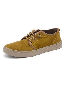 Natural world Botki w kolorze żółtym rozmiar: 41. Brązowe botki Natural World, bez wzorów, bez obcasa, bez zapięcia. Za 127,35 zł.