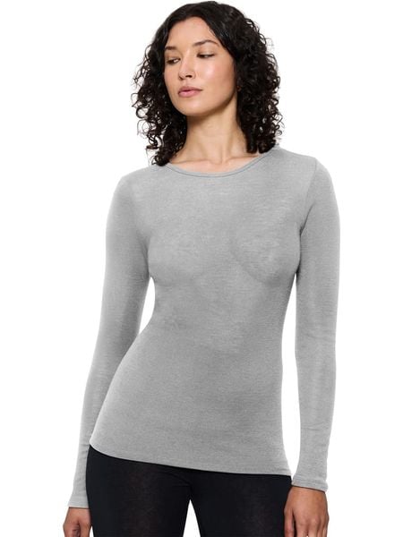 Triumph Wełniana koszulka w kolorze szarym rozmiar: M. Szare bluzki Triumph, m, bez wzorów, z wełny, bez kołnierzyka, bez ramiączek. Za 139,54 zł.