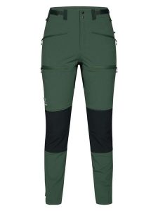 Haglöfs Spodnie funkcyjne "Rugged" w kolorze khaki rozmiar: 36. Brązowe spodnie dresowe Haglöfs, bez wzorów, z materiału, outdoorowe. Za 478,62 zł.