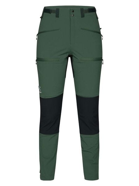 Haglöfs Spodnie funkcyjne "Rugged" w kolorze khaki rozmiar: 38. Brązowe spodnie dresowe Haglöfs, bez wzorów, z materiału. Za 436,14 zł.