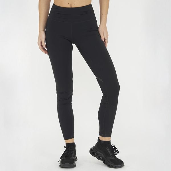 Legginsy fitness damskie Neso czarne. Czarne legginsy LEGEA, bez wzorów, z elastanu, z podwyższonym stanem, długie. Za 89,90 zł.